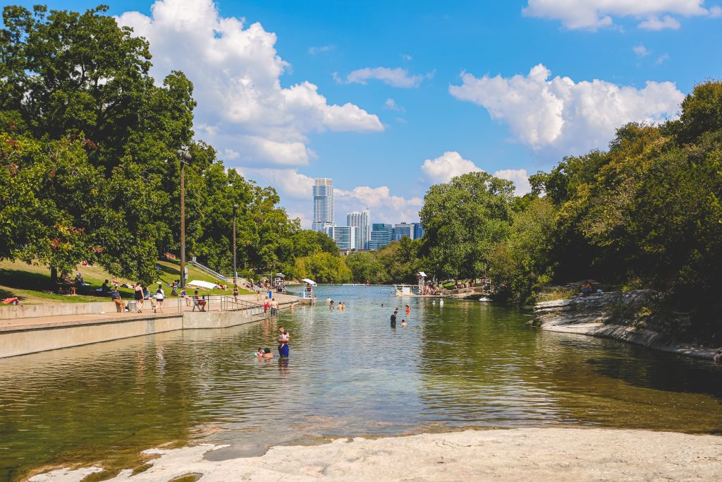 Barton Springs in Austin Texas